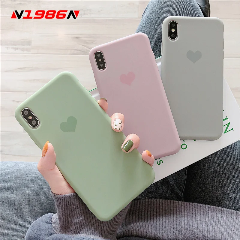 N1986N Phone Case For iPhone 6 6s 7 8 Plus X XR XS Max Fashion Cartoon Love Heart Candy Color Soft TPU Silicone For iPhone X
N1986N Phone Case For iPhone 6 6s 7 8 Plus X XR XS Max Fashion Cartoon Love Heart Candy Color Soft TPU Silicone For iPhone X