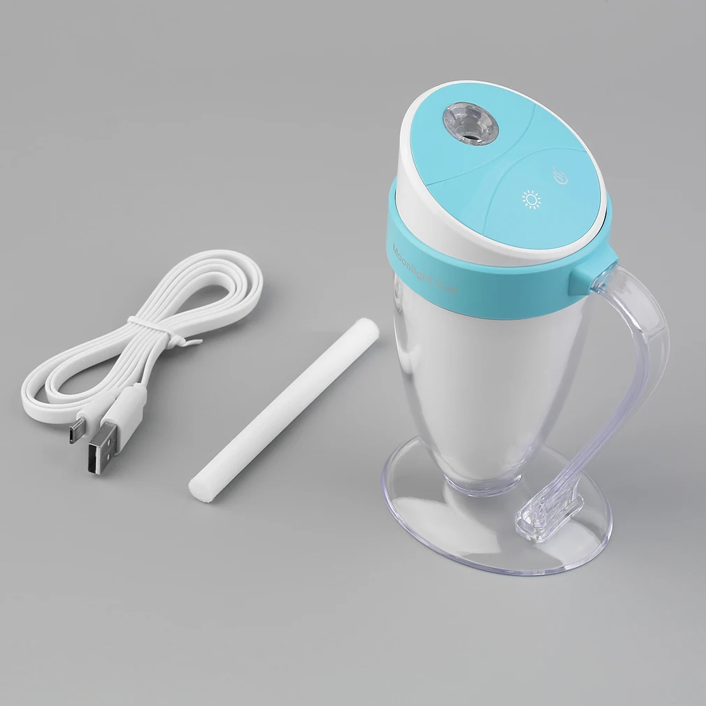 LED Light Humidifier Moonlight Cup USB Humidifier Essential Oil Diffuser Ultrasonic Home Air Humidifier Mist Maker Fogger
LED Light Humidifier Moonlight Cup USB Humidifier Essential Oil Diffuser Ultrasonic Home Air Humidifier Mist Maker Fogger