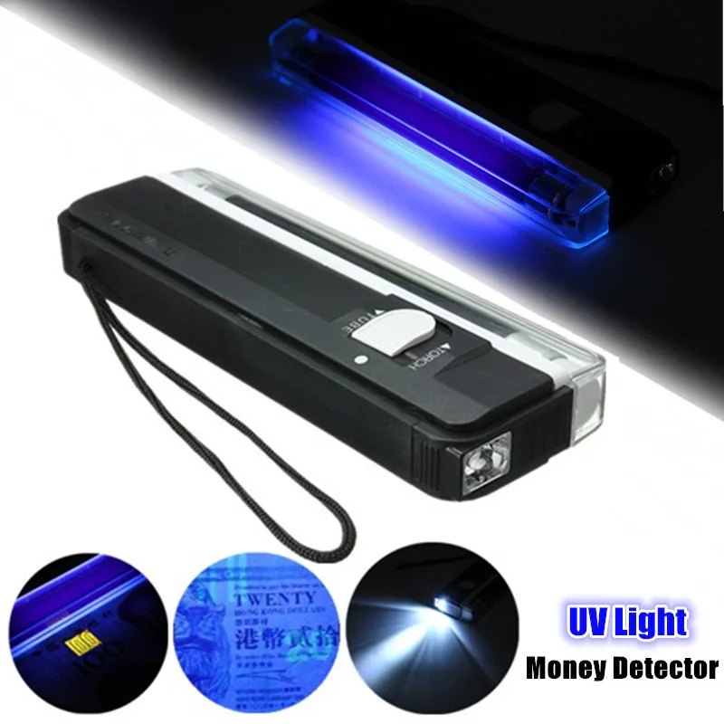 6V Portable UV Ultraviolet Lamp 2in1 Flashing Torch Blacklight UV LED Light Tube Bulb Handheld Money Detector Battery Powered
6V Portable UV Ultraviolet Lamp 2in1 Flashing Torch Blacklight UV LED Light Tube Bulb Handheld Money Detector Battery Powered