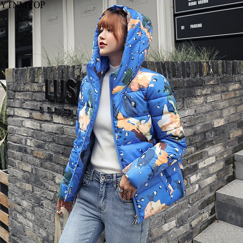 YTNMYOP Winter Jacket Women 2019 New Fashion Thicken Warm Parkas Female Blue Print Winter Coat Girls Loose Hooded Outwear Tops
YTNMYOP Winter Jacket Women 2019 New Fashion Thicken Warm Parkas Female Blue Print Winter Coat Girls Loose Hooded Outwear Tops