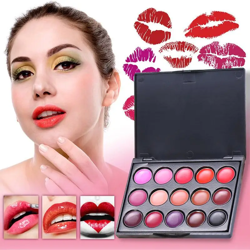 15Colors Professional Lip Gloss Lipstick Long Lasting Lipgloss Palette Makeup Set
15Colors Professional Lip Gloss Lipstick Long Lasting Lipgloss Palette Makeup Set