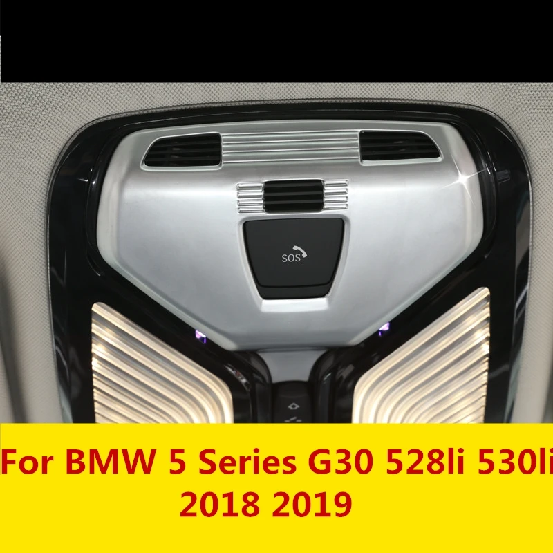 Для BMW 5 Series G30 528li 530li 2018 2019 декоративная рамка для салона автомобиля купольная
