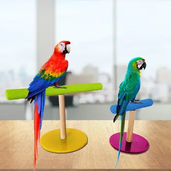 Pet Parrot Bird Toy Wooden Frosted Acrylic Bird Stand Office Pet Birds Budge Shower Perches Toys Bath Standing Platform Rack 
Pet Parrot Bird Toy Wooden Frosted Acrylic Bird Stand Office Pet Birds Budge Shower Perches Toys Bath Standing Platform Rack