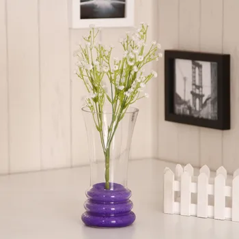 Transparent glass vase flower countertop vase fashion brief vase spiral vase home decor
Transparent glass vase flower countertop vase fashion brief vase spiral vase home decor