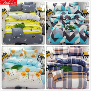 3/4 pcs Bedding Set Soft Cotton Kids Bedclothes King Queen Double Size Quilt Duvet Cover 1.5m 1.8m 2m Flat Sheet Bed Linens Beds
3/4 pcs Bedding Set Soft Cotton Kids Bedclothes King Queen Double Size Quilt Duvet Cover 1.5m 1.8m 2m Flat Sheet Bed Linens Beds