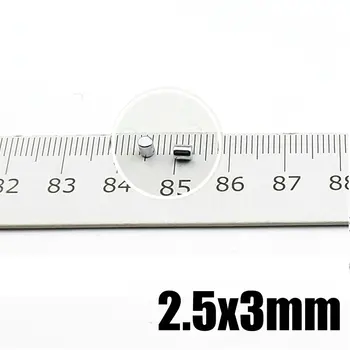Tiny Mini Magnetic Magnets 2.5x3 mm Small Round Micro Ndfeb Imanes Diameter 2.5mm x 3mm Neodymium Disc Sensor Mini 2.5mm X 3mm 
Tiny Mini Magnetic Magnets 2.5x3 mm Small Round Micro Ndfeb Imanes Diameter 2.5mm x 3mm Neodymium Disc Sensor Mini 2.5mm X 3mm