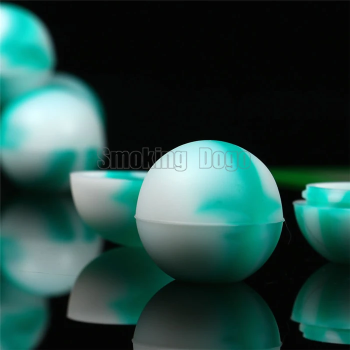 Smoking Dogo Ball Shaped Non Stick Food Grade Silicone Jars Dab Wax Container Oil Container Diamter 31mm
Smoking Dogo Ball Shaped Non Stick Food Grade Silicone Jars Dab Wax Container Oil Container Diamter 31mm