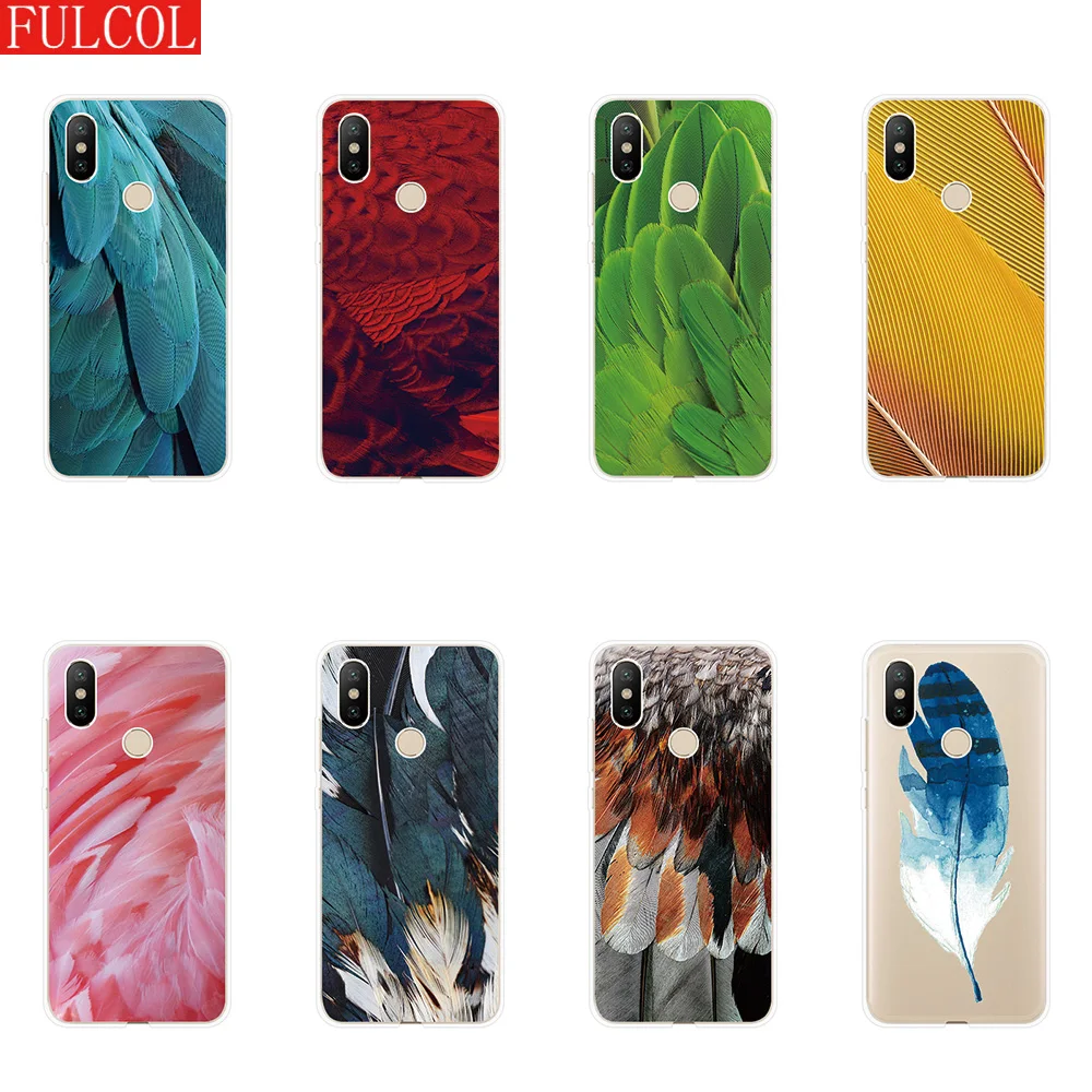 Silicone case For Xiaomi Mi 5X A1 A2 6 6X Note 3 Cover Feather Pattern Shell For Mi 8 X SE Lite Pro Mix 2 S 3 Pocophone F1 Case
Silicone case For Xiaomi Mi 5X A1 A2 6 6X Note 3 Cover Feather Pattern Shell For Mi 8 X SE Lite Pro Mix 2 S 3 Pocophone F1 Case