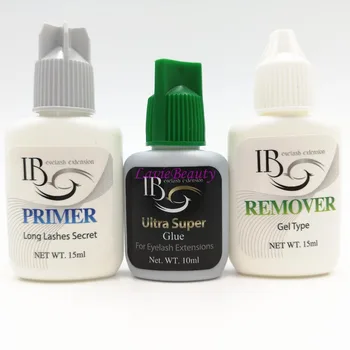Free Shipping IB 10ml Ultra Super Glue primer lash remover lash set for Eyelash Extensions fast dry long holding time Korea glue
Free Shipping IB 10ml Ultra Super Glue primer lash remover lash set for Eyelash Extensions fast dry long holding time Korea glue