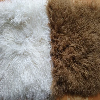 2016 Free Shipping Real Genuine Throw Camel and White Mongolian Lamb Pillow Tibetan Fur Cushion Chair Cover
2016 Free Shipping Real Genuine Throw Camel and White Mongolian Lamb Pillow Tibetan Fur Cushion Chair Cover