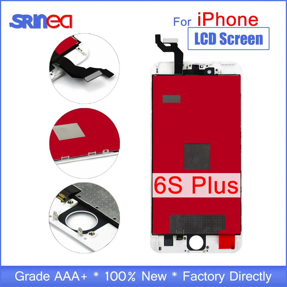 For iPhone 6s Plus LCD Display 6 S Plus Screen Replacment 5.5 Original LCD Screen And Digitizer Assembly 100% Tested Grade AAA
For iPhone 6s Plus LCD Display 6 S Plus Screen Replacment 5.5 Original LCD Screen And Digitizer Assembly 100% Tested Grade AAA