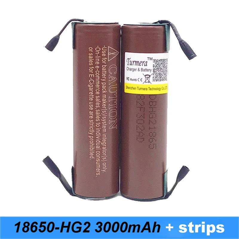 Turmera-18650-hg2-3000mah-20amps-with strips soldered-09
