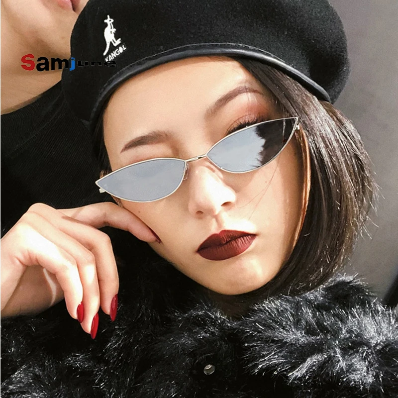 Samjune Fashion Women Cat Eye Metal Sunglasses Brand Designer Coating Classic Vintage Sunglass UV400 Sun Glasses
Samjune Fashion Women Cat Eye Metal Sunglasses Brand Designer Coating Classic Vintage Sunglass UV400 Sun Glasses
