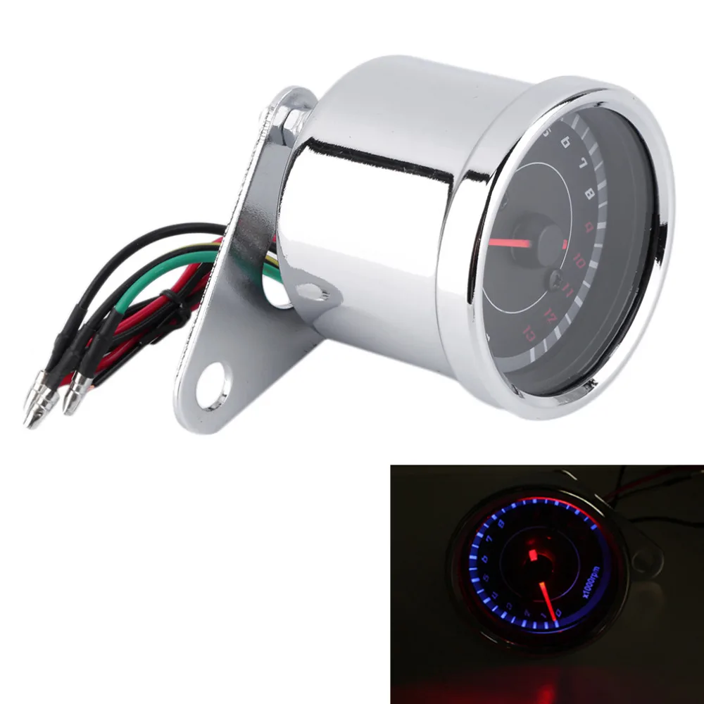 Hot Universal Motorcycle Motorbike Backlight LED 12V Tachometer Speedometer Tacho Gauge High quality New Dropping Shipping
Hot Universal Motorcycle Motorbike Backlight LED 12V Tachometer Speedometer Tacho Gauge High quality New Dropping Shipping