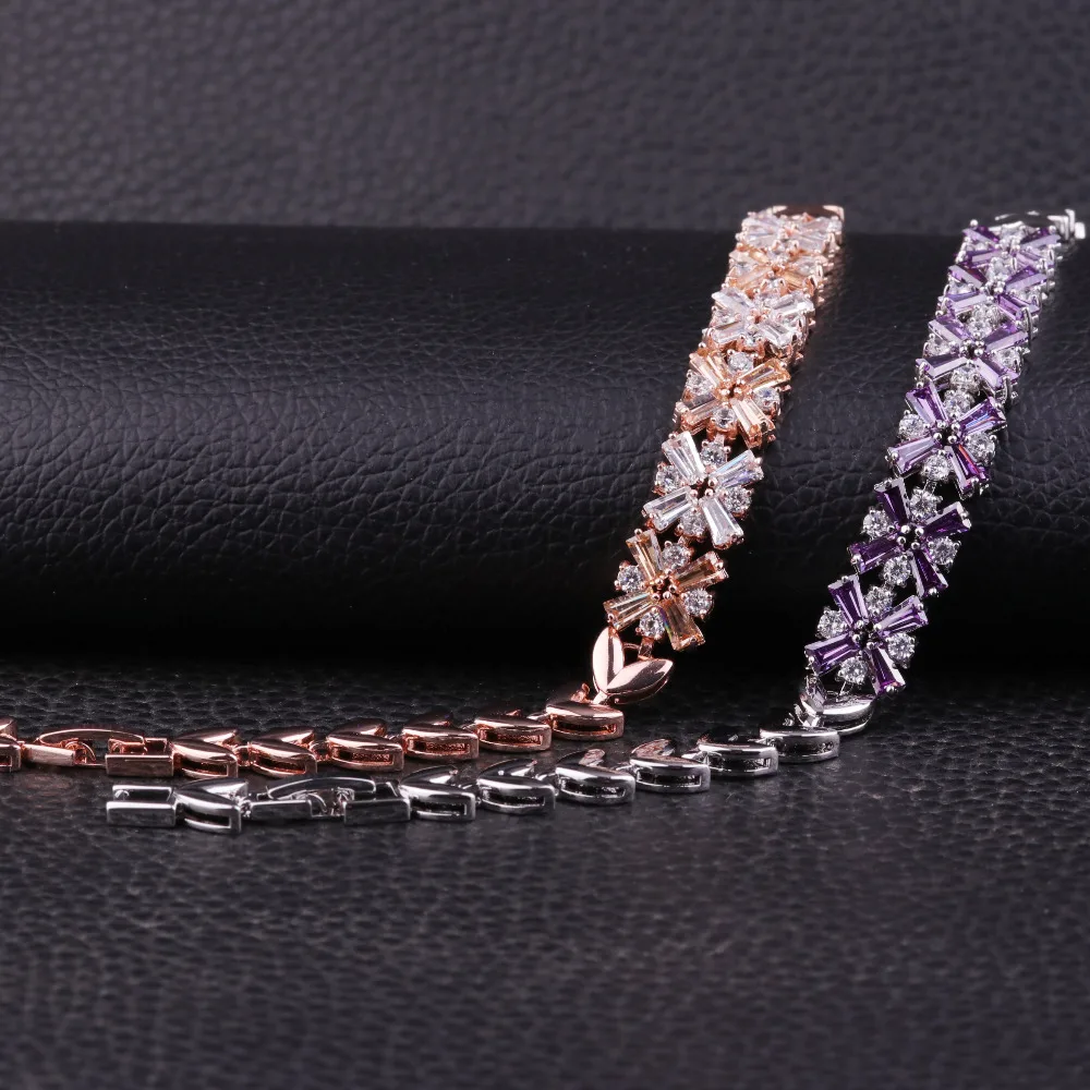 Sellsets 2018 New fashion Luxury Gold Color Peach & Purple Cubic Zirconia Link Adjustable Bracelets For Women Gift
Sellsets 2018 New fashion Luxury Gold Color Peach & Purple Cubic Zirconia Link Adjustable Bracelets For Women Gift
