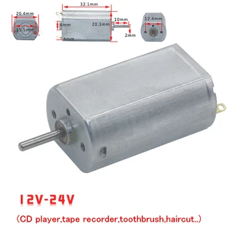 FF-180SH dc motor 12V 24V DIY electric toys intelligent toy car (CD player,tape recorder,toothbrush,haircut..)
FF-180SH dc motor 12V 24V DIY electric toys intelligent toy car (CD player,tape recorder,toothbrush,haircut..)