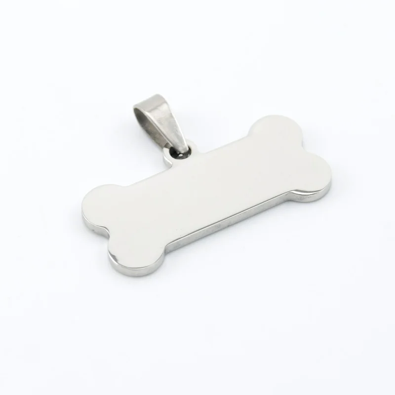 Dog bone Pendant dog tag charms blank ID tags for diy print both sides mirror polished Stainless Steel pendant 1pcs
Dog bone Pendant dog tag charms blank ID tags for diy print both sides mirror polished Stainless Steel pendant 1pcs