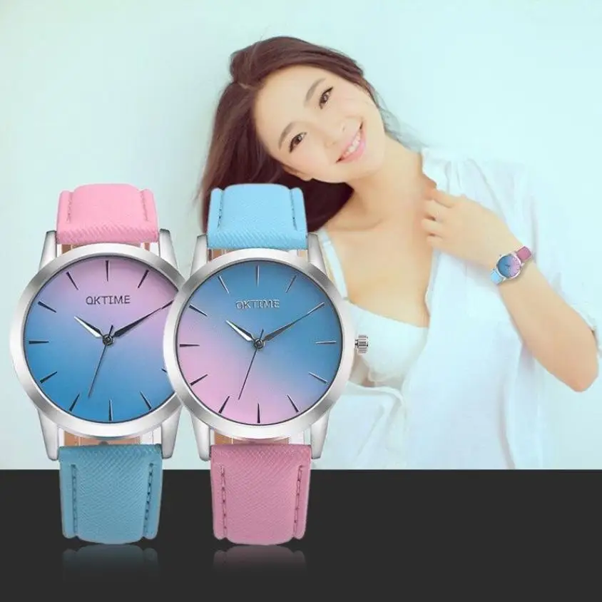 Retro Rainbow Design Leather Band Analog Alloy Quartz Wrist Watch Rose Gold Women Watches Elegant Minimalism Rhinestone CasualM3
Retro Rainbow Design Leather Band Analog Alloy Quartz Wrist Watch Rose Gold Women Watches Elegant Minimalism Rhinestone CasualM3