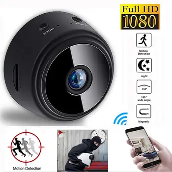 New HD 1080P Mini Wifi Camera Infrared Night Vision A9 Micro Camera Wireless IP P2P Mini Camera Motion Detection DV DVR Camera
New HD 1080P Mini Wifi Camera Infrared Night Vision A9 Micro Camera Wireless IP P2P Mini Camera Motion Detection DV DVR Camera