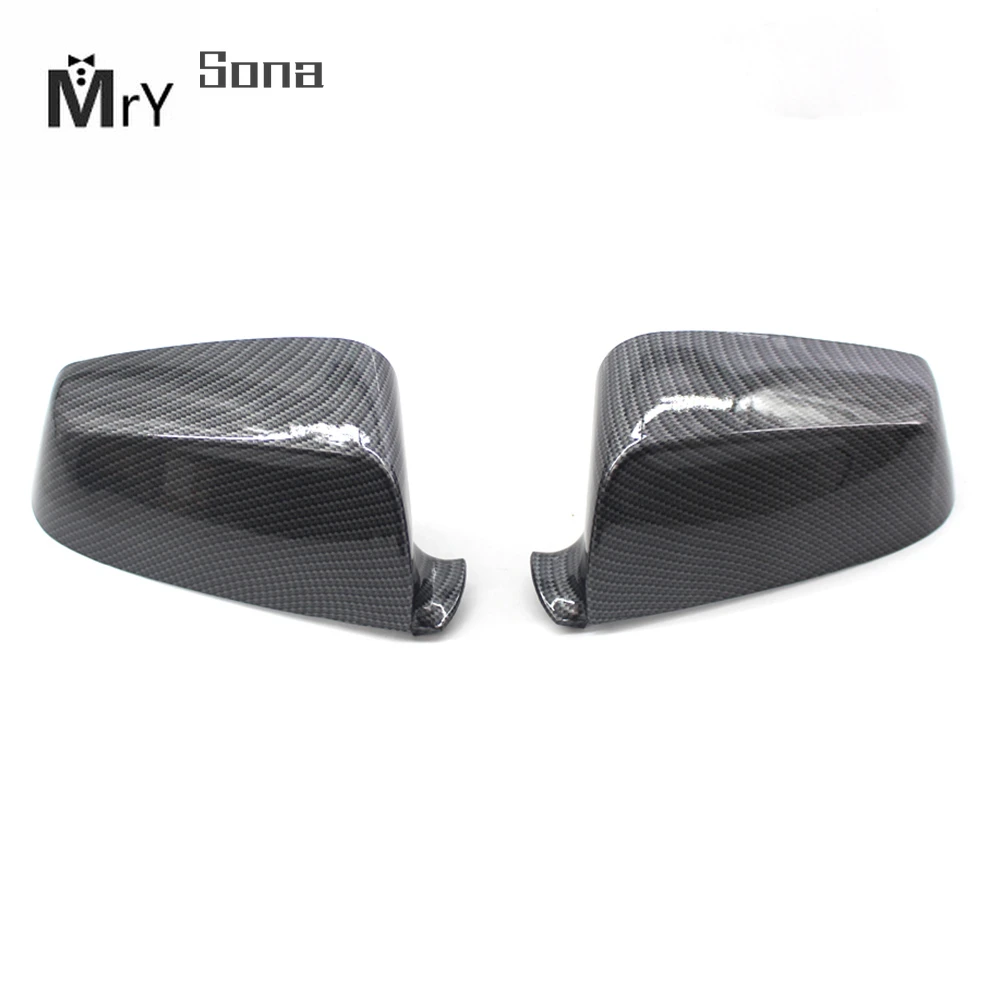 2PCS Carbon Fiber Pattern 51167187432 51167187431 Look Side Mirror Covers Wing Mirror Caps for BMW 5/6/7 Series E60 F10 F01
2PCS Carbon Fiber Pattern 51167187432 51167187431 Look Side Mirror Covers Wing Mirror Caps for BMW 5/6/7 Series E60 F10 F01