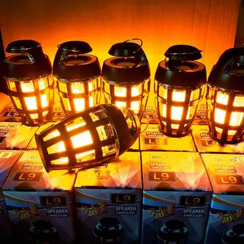 Bluetooth Speaker Stereo Dynamic Flicker Night Light With Rechargeable LED Flame Lamp Bulb
Bluetooth Speaker Stereo Dynamic Flicker Night Light With Rechargeable LED Flame Lamp Bulb
