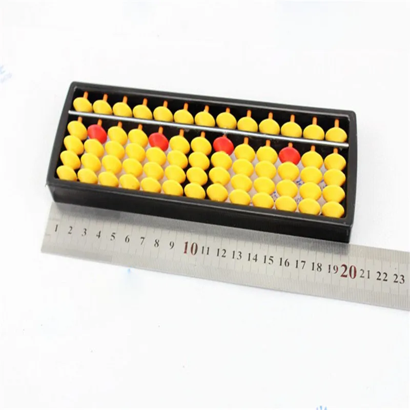Big Size Wood 13 Column Chinese Soroban Hanger Non-slip Abacus Math Toy Tool Mathematics Educational Children Kids Learning
Big Size Wood 13 Column Chinese Soroban Hanger Non-slip Abacus Math Toy Tool Mathematics Educational Children Kids Learning