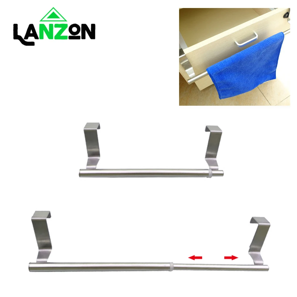 Lanzon Wall Mounted Towel Holder Stainless Steel Adjustable Towel Rack Door Storage Hanger 23/36cm Towel Bar Cabinet Hangin
Lanzon Wall Mounted Towel Holder Stainless Steel Adjustable Towel Rack Door Storage Hanger 23/36cm Towel Bar Cabinet Hangin