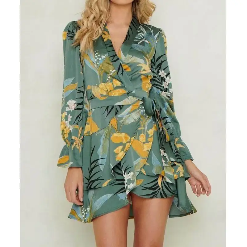 2019 Za Summer Women Fruit Print Dress Za Loose Pleated Foral Print Crossover Dresses Print Women Clothing Vestidos
2019 Za Summer Women Fruit Print Dress Za Loose Pleated Foral Print Crossover Dresses Print Women Clothing Vestidos
