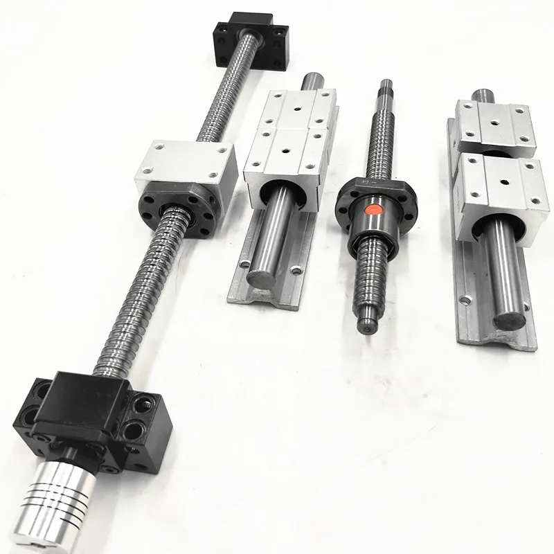 6set linear guideway Rail SBR16-300/700/1100mm or Custom length+ 3 ballscrews balls screws RM1605+ BK12 BF12 +3 couplings
6set linear guideway Rail SBR16-300/700/1100mm or Custom length+ 3 ballscrews balls screws RM1605+ BK12 BF12 +3 couplings