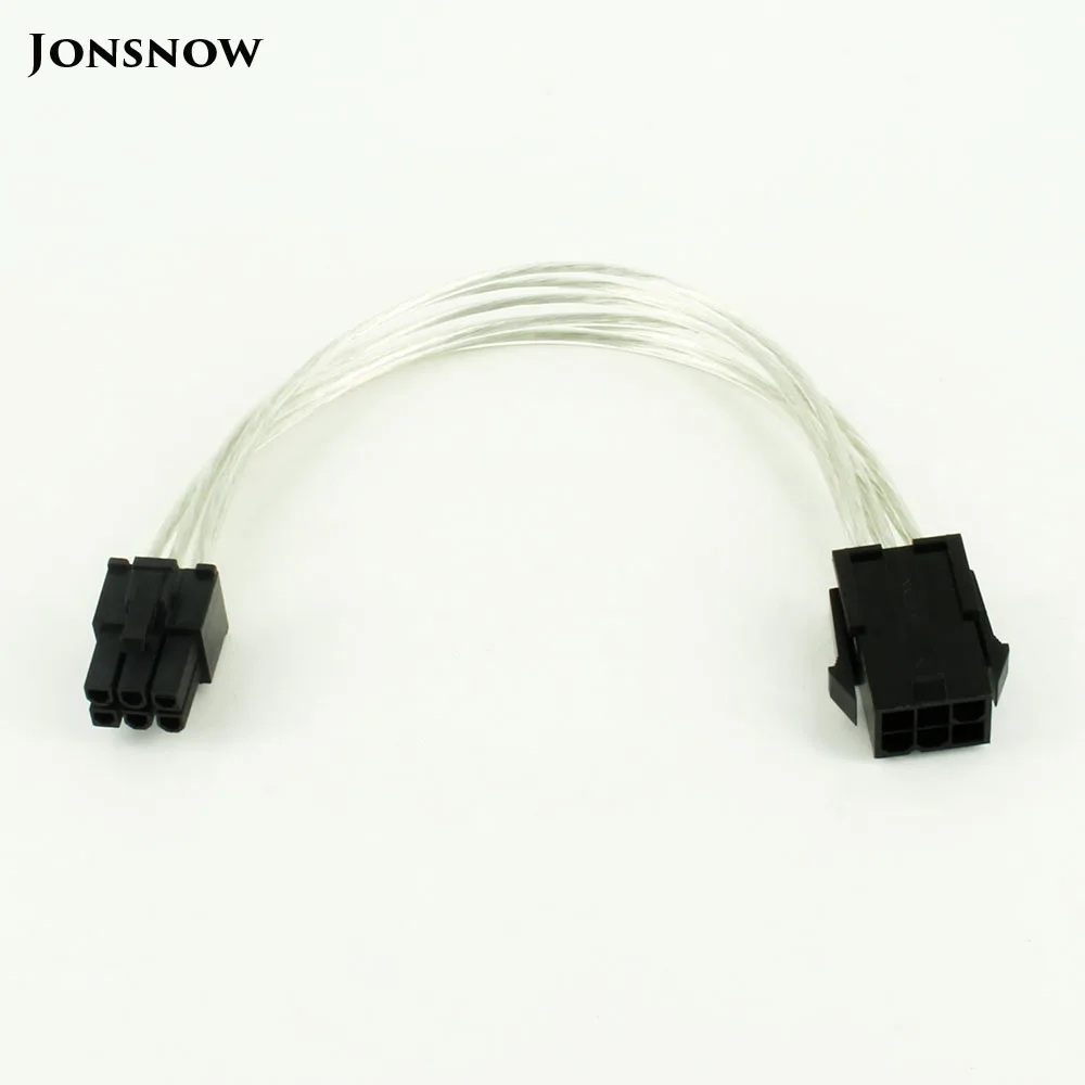 JONSNOW 6 Pin Male to 6 Pin Female PCI Express Power Converter Cable Video Graphics Card 6 Pin to 6 Pin PCI-E Power Cable
JONSNOW 6 Pin Male to 6 Pin Female PCI Express Power Converter Cable Video Graphics Card 6 Pin to 6 Pin PCI-E Power Cable