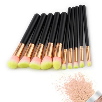 

15pcs Wooden Face Makeup Brushes Set Powder Foundation Eyeshadow Concealer Eyeliner Contour Blush Blending Brushes Beauty Tool