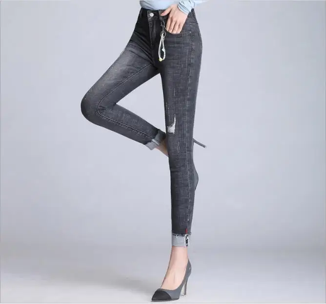 Grey Pocket Patched Crop Skinny Jeans For Women Casual Denim Trousers 2019 Fall Mid Waist Womens Button Fly Pants
Grey Pocket Patched Crop Skinny Jeans For Women Casual Denim Trousers 2019 Fall Mid Waist Womens Button Fly Pants