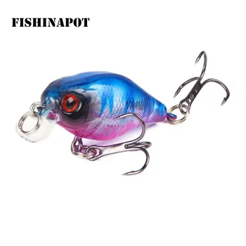 FISHINAPOT 1pcs Crank Floating Fishing Lure Crankbait 4.5CM /4.5G Pike Bass Shone Sea Fishing Hard Bait Wobbler Pesca 3D Eyes
FISHINAPOT 1pcs Crank Floating Fishing Lure Crankbait 4.5CM /4.5G Pike Bass Shone Sea Fishing Hard Bait Wobbler Pesca 3D Eyes
