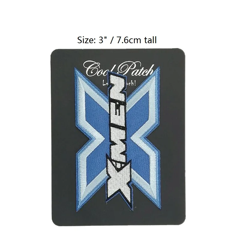 3" X-Men X MEN Blue Logo Super Hero Marvel Comics TV Movie Uniform applique iron on patches for clothing party favor gift
3" X-Men X MEN Blue Logo Super Hero Marvel Comics TV Movie Uniform applique iron on patches for clothing party favor gift