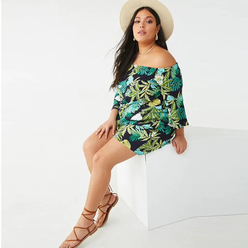 Flower women playsuit Holiday print sashes plus size playsuits romper Casual streetwear sleeveless ladies overalls
Flower women playsuit Holiday print sashes plus size playsuits romper Casual streetwear sleeveless ladies overalls
