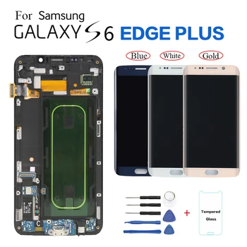 Super AMOLED S6 edge Plus G928F LCD For Samsung GALAXY S6 Edge Plus LCD Display Touch Screen Digitizer Assembly with frame
Super AMOLED S6 edge Plus G928F LCD For Samsung GALAXY S6 Edge Plus LCD Display Touch Screen Digitizer Assembly with frame
