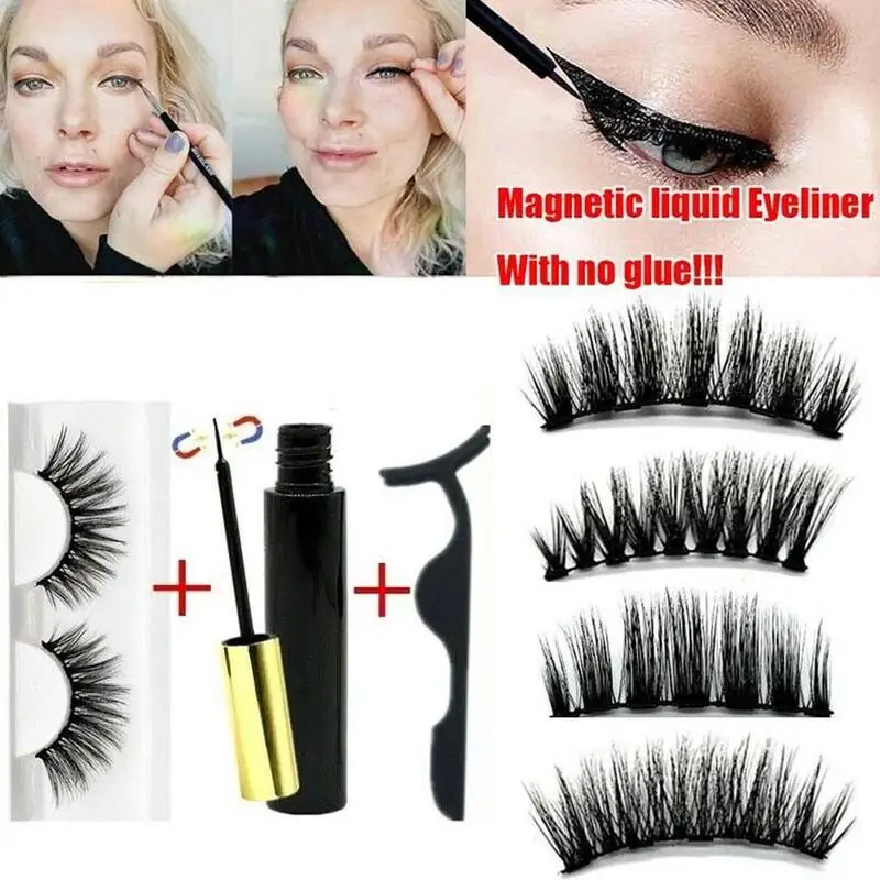 3pcs/set 4 Type Magnetic Eyelash Liner Set With 1 Eyelashes Tweezers Eye Makeup Tools False Eyelashes On Magnets Dropshipping
3pcs/set 4 Type Magnetic Eyelash Liner Set With 1 Eyelashes Tweezers Eye Makeup Tools False Eyelashes On Magnets Dropshipping