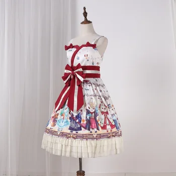 White Crop Top New Arrival 2019 New Spring, Summer, The Original Lolita Showa Rabbit Jsk Saliva Dripping Sweet Is A Print Dress
White Crop Top New Arrival 2019 New Spring, Summer, The Original Lolita Showa Rabbit Jsk Saliva Dripping Sweet Is A Print Dress
