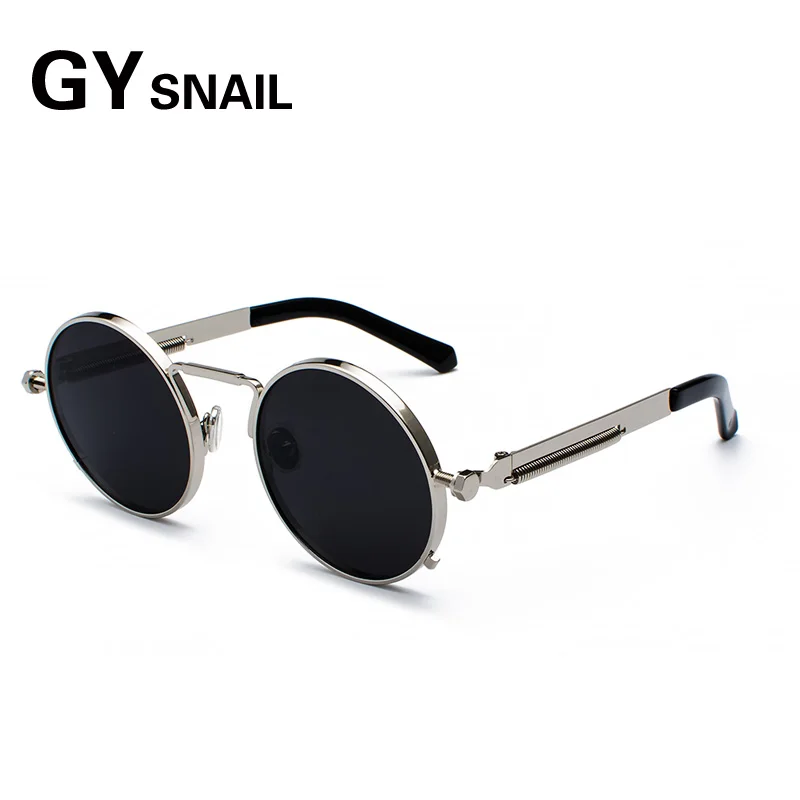 GY Round Metal Sunglasses Steampunk Men Women Fashion gothic Glasses Brand Designer Retro Vintage male Sunglasses female UV400
GY Round Metal Sunglasses Steampunk Men Women Fashion gothic Glasses Brand Designer Retro Vintage male Sunglasses female UV400