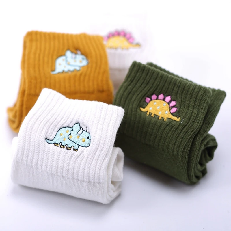 Fashion Cute Creative Dinosaur Embroidery Cotton Women Socks Top Quality Cartoon Funny Monster Socks Spring Summer Lovely Socks
Fashion Cute Creative Dinosaur Embroidery Cotton Women Socks Top Quality Cartoon Funny Monster Socks Spring Summer Lovely Socks
