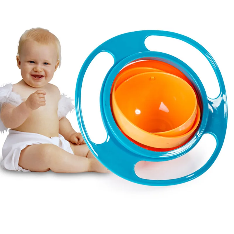 1PC Creative Gyroscope Baby Bowl Non Spill Eat Food Snacks Bowl Universal 360 Rotate Funny Gif KC1527
1PC Creative Gyroscope Baby Bowl Non Spill Eat Food Snacks Bowl Universal 360 Rotate Funny Gif KC1527