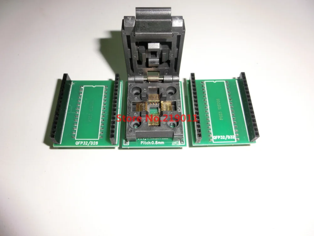 Free shipping CHIP PROGRAMMER SOCKET TQFP32 QFP32/ LQFP32 TO DIP28 TQFP32 to dip32 adapter socket support ATMEGA8 series
Free shipping CHIP PROGRAMMER SOCKET TQFP32 QFP32/ LQFP32 TO DIP28 TQFP32 to dip32 adapter socket support ATMEGA8 series