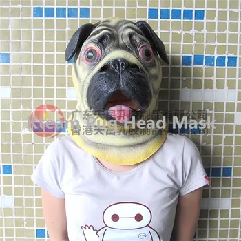 Free Shipping Party Cosplay New Latex Pug Mask lovely Dog Halloween Party Carnival Mask Cosplay Unisex Animal Full Head Mask
Free Shipping Party Cosplay New Latex Pug Mask lovely Dog Halloween Party Carnival Mask Cosplay Unisex Animal Full Head Mask