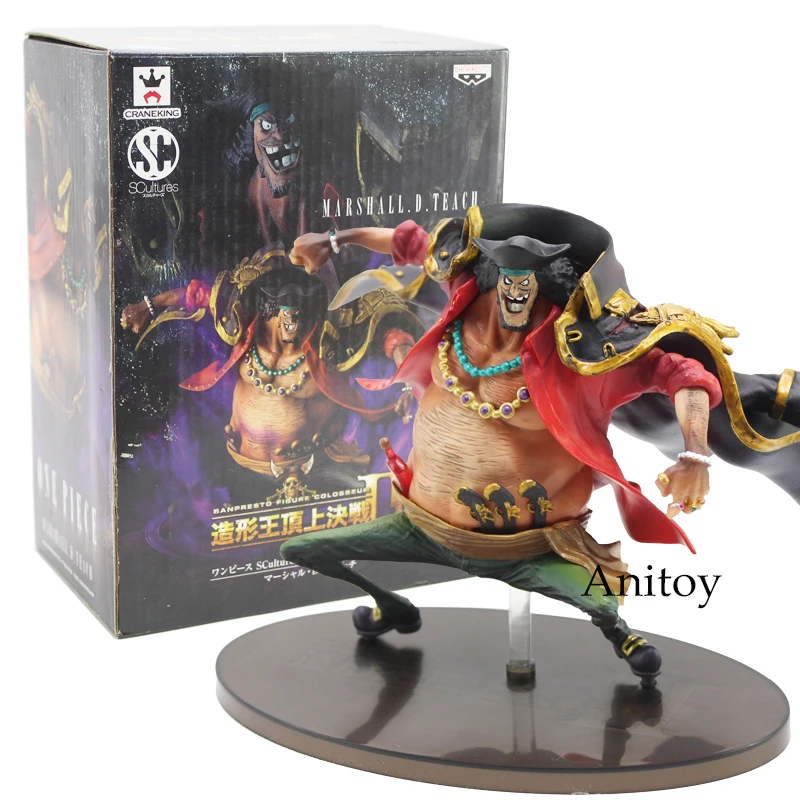 Anime One Piece SCultures BIG Zoukeiou 2 Vol.4 Marshall D Teach PVC Figure Collectible Model Toy 13cm
Anime One Piece SCultures BIG Zoukeiou 2 Vol.4 Marshall D Teach PVC Figure Collectible Model Toy 13cm