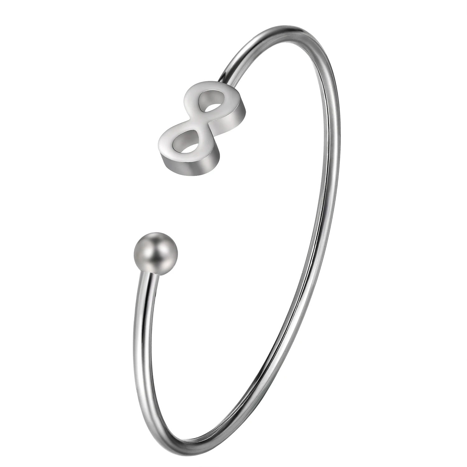 BONISKISS Exquisite Women Bracelets Heart Pattern Simple jewerly Female Fashion Decoration Bangles Stainless Steel Bijoux
BONISKISS Exquisite Women Bracelets Heart Pattern Simple jewerly Female Fashion Decoration Bangles Stainless Steel Bijoux