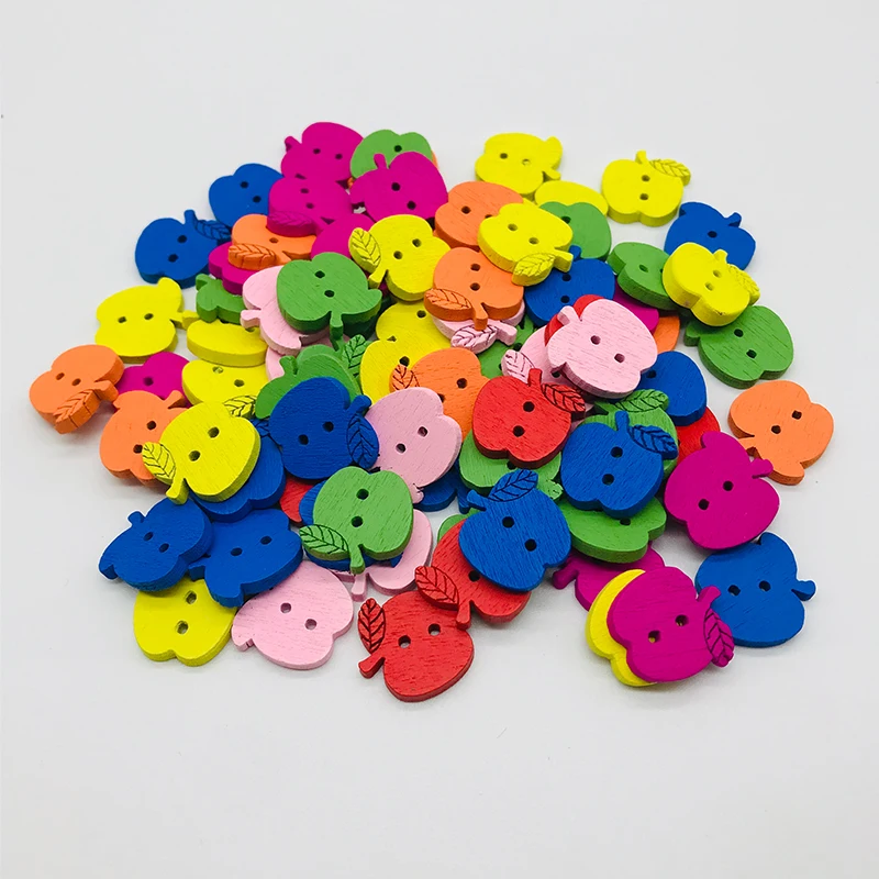 Mixed Apples Pattern Wooden Buttons For Clothes Crafts Sewing Decorative Needlework Scrapbooking DIY Accessories 10pcs 16mmx17mm
Mixed Apples Pattern Wooden Buttons For Clothes Crafts Sewing Decorative Needlework Scrapbooking DIY Accessories 10pcs 16mmx17mm