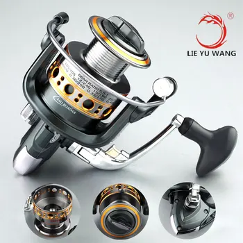 Free Shipping 12+1BB Spinning Fishing Reel One-way Clutch Wheel GA Carp Ice Fishing Gear 5.5:1 Real 13BB Bait Casting Reel
Free Shipping 12+1BB Spinning Fishing Reel One-way Clutch Wheel GA Carp Ice Fishing Gear 5.5:1 Real 13BB Bait Casting Reel