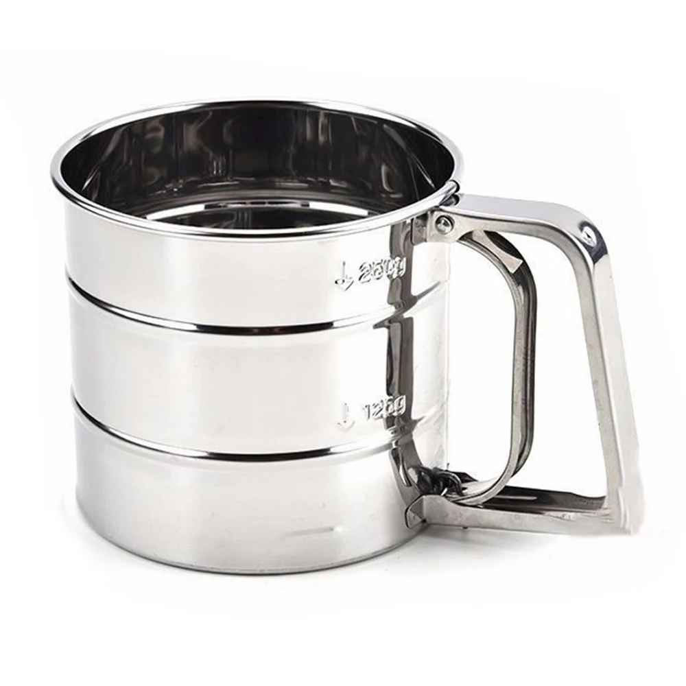 SDFC-Stainless steel hand-held fine mesh flour thickening manual frosting sieve baking tools
SDFC-Stainless steel hand-held fine mesh flour thickening manual frosting sieve baking tools