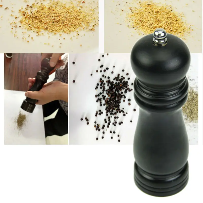 Kitchen Tools Pepper Grinder Classical Wooden Pepper Spice Salt Mill Grinder Muller Tool Hand Movement Manual Pepper Mills
Kitchen Tools Pepper Grinder Classical Wooden Pepper Spice Salt Mill Grinder Muller Tool Hand Movement Manual Pepper Mills