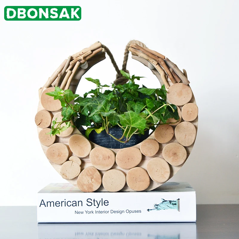 Handmade Wall Hanging Wooden Vase Desktop Flower Pot Hydroponic Plants Pot Illuminate Lamp Beads Natural Flower Pot Decoration
Handmade Wall Hanging Wooden Vase Desktop Flower Pot Hydroponic Plants Pot Illuminate Lamp Beads Natural Flower Pot Decoration